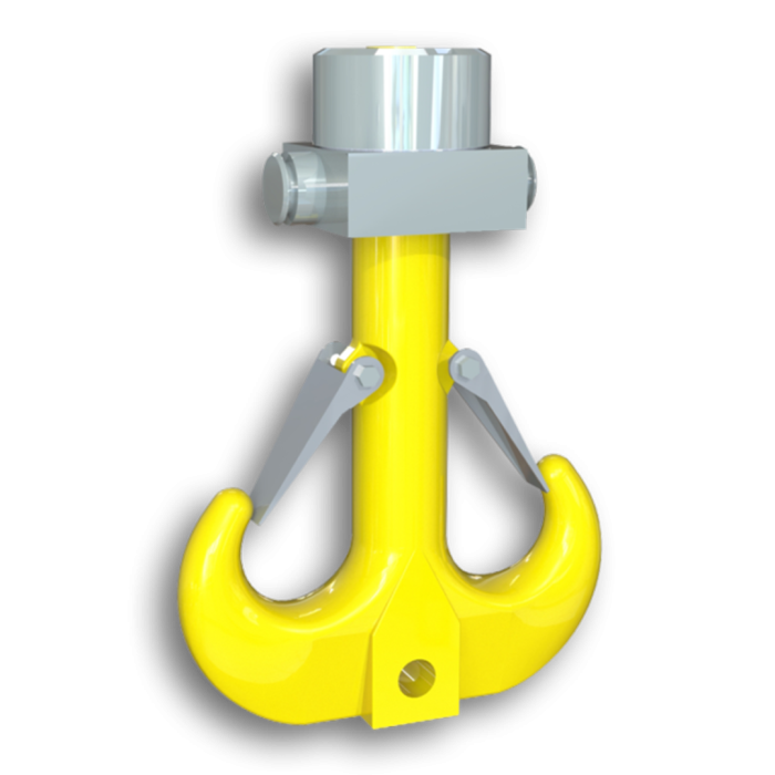 Ramshorn Hook Machined fitted with Nut, Crosshead and Bearing